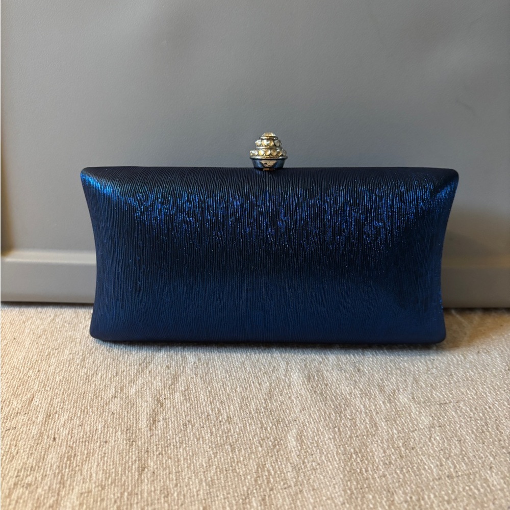 Elegant Blue Clutch Bag